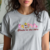 Made in the 80's Raised Retro Cartoon Extravaganza Throwback T-Shirt
