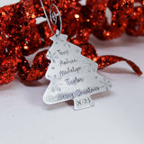 Tree Christmas ornament