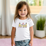 Custom Pencil Name T-Shirt