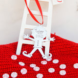 Elf Christmas ornament
