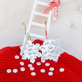 Fuckflake and Shit Show Christmas ornament set