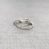 Sterling Silver Love Ring