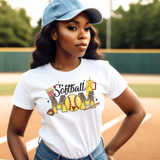 Softball MOM T-Shirt