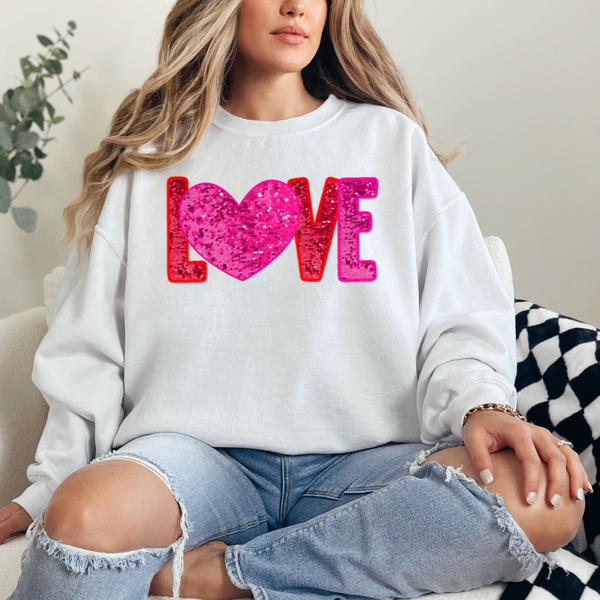 Love Valentine's Day sweatshirt