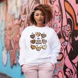 Conversation Hearts Black history sweatshirt