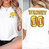 Custom Softball name & number T-Shirt
