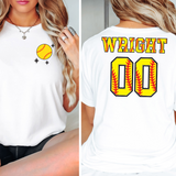 Custom Softball name &amp; number T-Shirt