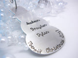 Personalized Snowman Christmas Ornament - Sweet Tea & Jewelry