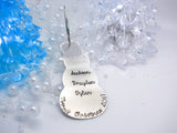 Personalized Snowman Christmas Ornament - Sweet Tea & Jewelry