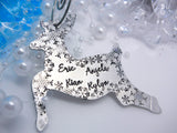 reindeer Christmas ornament