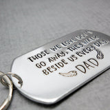 Those we love memorial key chain