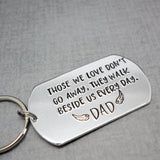 Those we love memorial key chain 