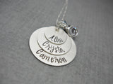 Sterling Silver 3 Layer Personalized Mom Necklace with Kids Names - Sweet Tea & Jewelry
