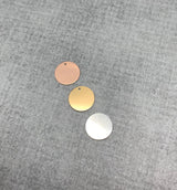 Personalized Initial necklace, sterling silver, gold, rose gold