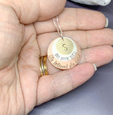 She believed she could so she did necklace, graduation gift