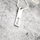 yoga necklace | unalome lotus