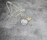 Flower girl necklace, Flower girl proposal