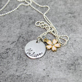 flower girl necklace