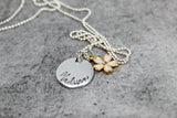 Flower girl necklace, Flower girl proposal