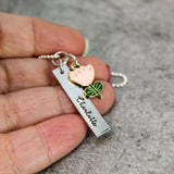 Flower girl bar necklace, Flower girl proposal