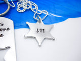 Always Come Home To Me Sheriff Keychain Set, Close Up