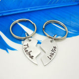 Thelma and Louise 2 piece key chain set