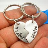 Thelma and Louise 2 piece key chain set