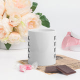 F*ck this White glossy mug