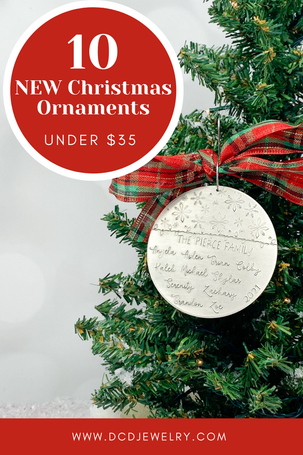 10 NEW Christmas ornaments under $35