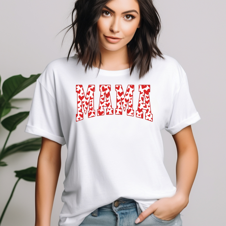 Mama Valentine's Day T-Shirt