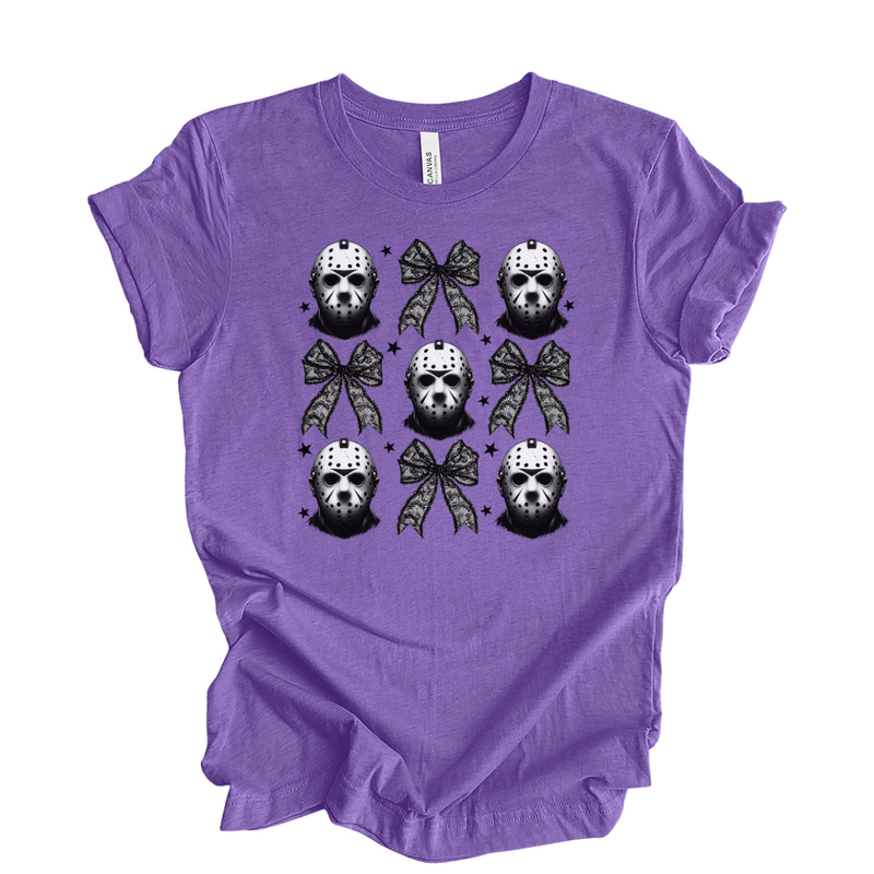 Coquette Jason Halloween Graphic Tee