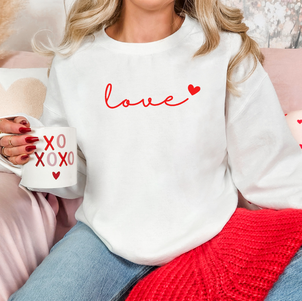 Love Valentine's Day Sweatshirt 