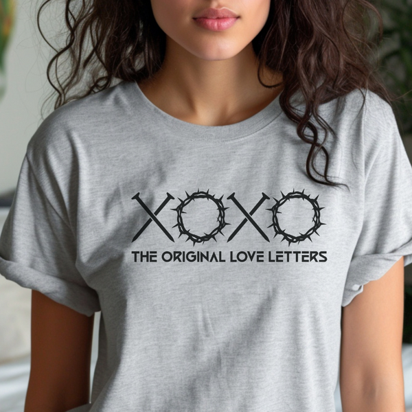 XOXO the original love letters T-Shirt grey