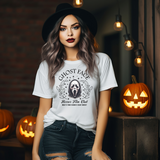 Ghost Face Halloween Graphic Tee