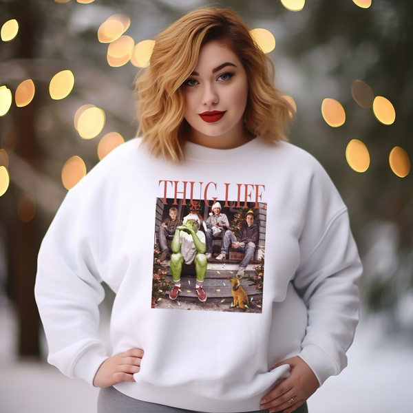 Thug Life Christmas Movie Sweatshirt version 2