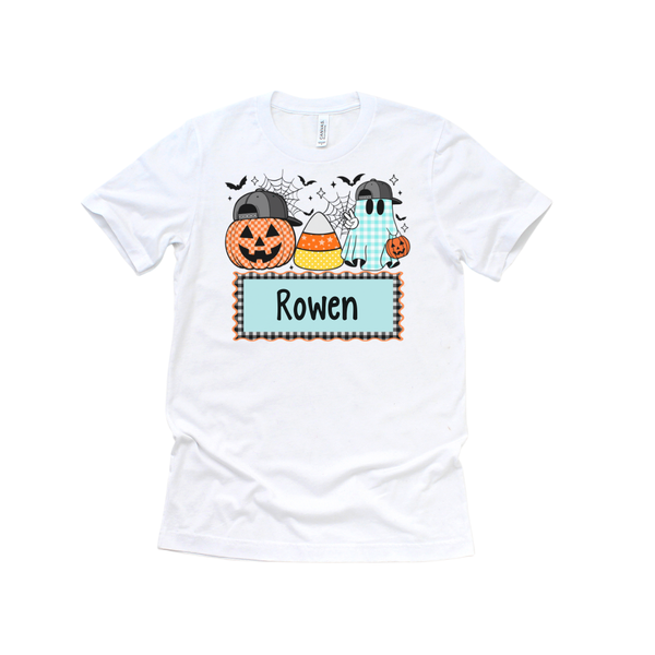 Candy Corn Cuties Personalized Halloween Shirt for Kids
