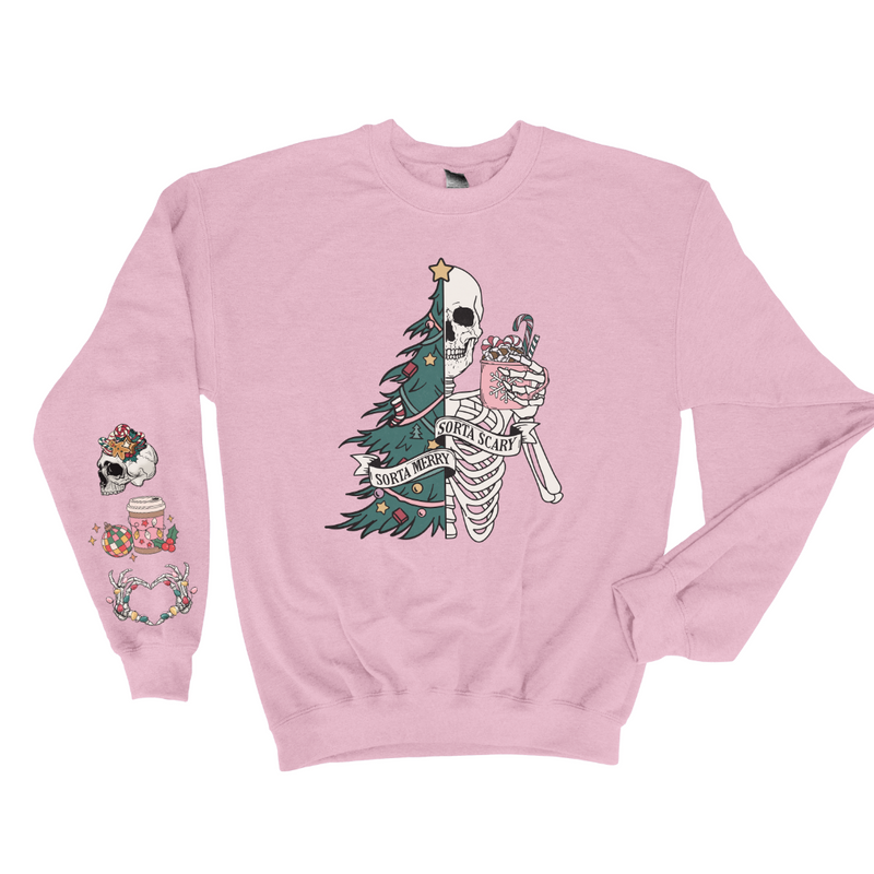 Sorta Merry Sorta Scary Christmas Sweatshirt