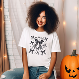 Halloween Bat Shit Crazy Graphic Tee