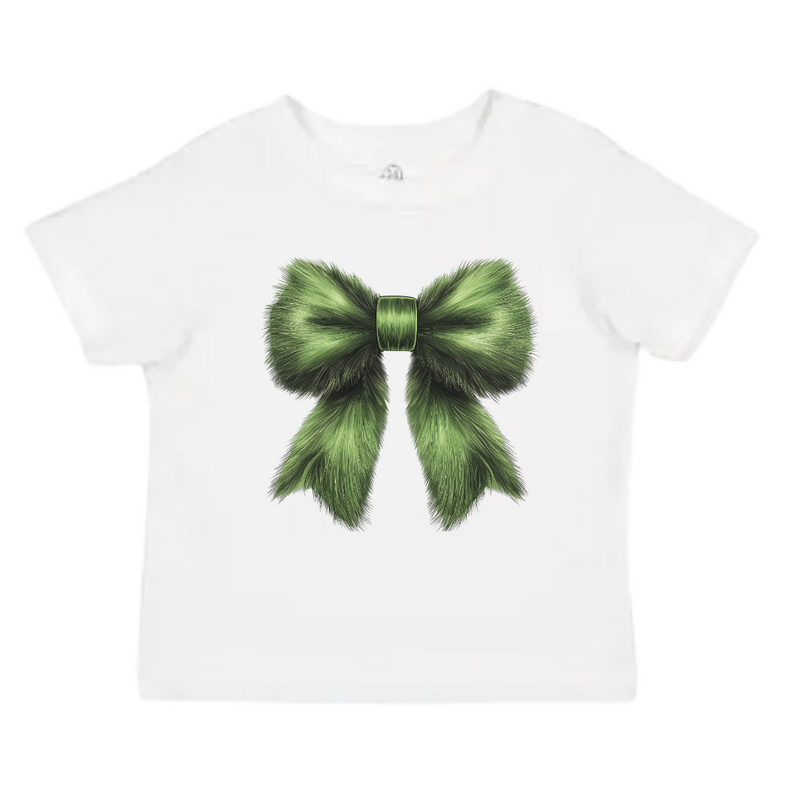 Mean One Bow Christmas Kids T-shirt