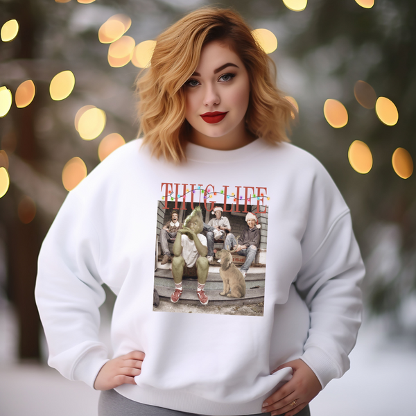 Thug Life Christmas Movie Sweatshirt