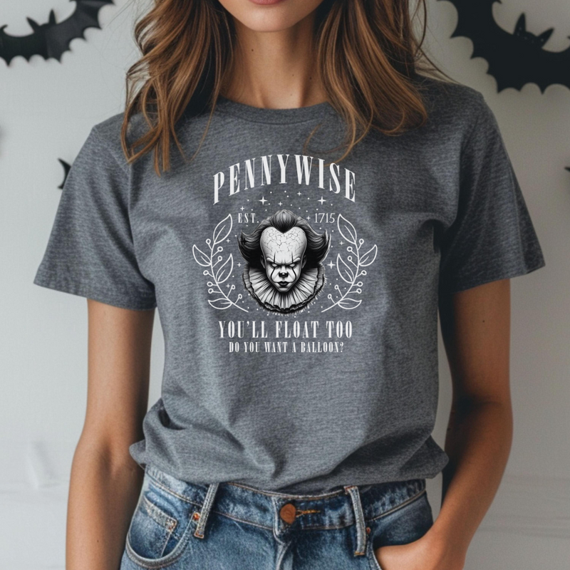 Clown Halloween Graphic Tee