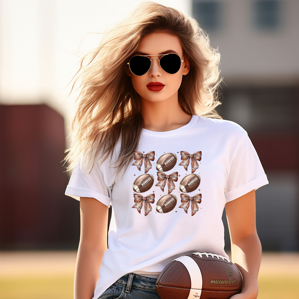 Football coquette T-shirt