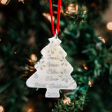 Personalized Christmas Tree Ornament