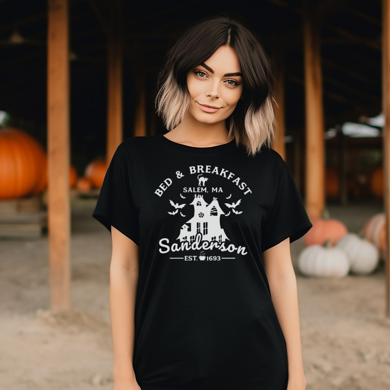 Sanderson Sisters Bed & Breakfast Halloween Graphic Tee