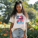 Chill the Fourth Out Tee – Funny Patriotic Skeleton T-Shirt Comfort colors Ivory 