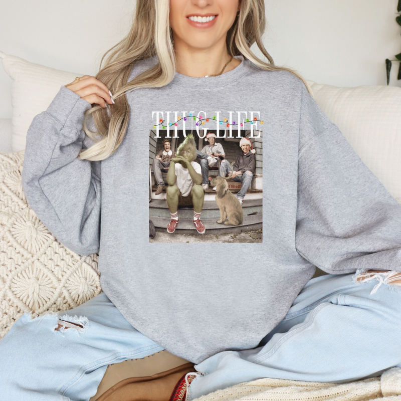 Thug Life Christmas Movie Sweatshirt