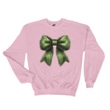 Mean Guy Green Bow Christmas Sweatshirt