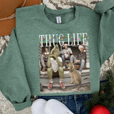 Thug Life Christmas Movie Sweatshirt