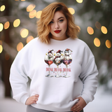 Drink Drank Drunk Snowmen Christmas sweatshirt