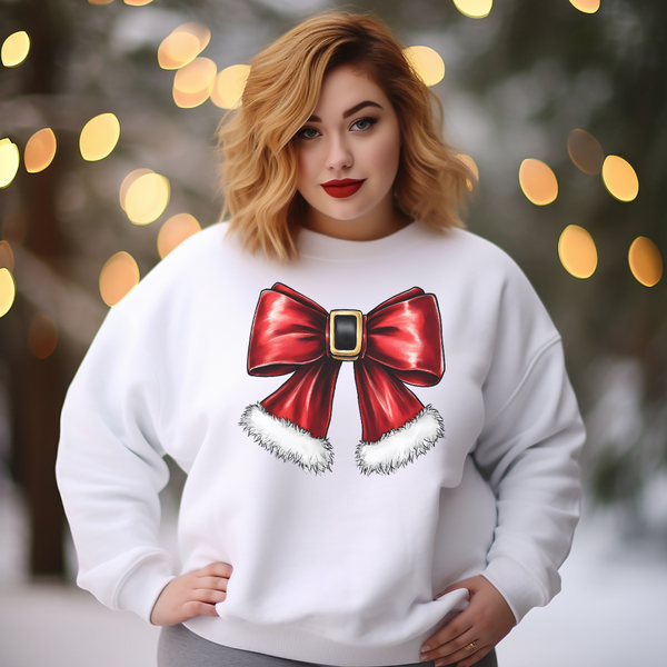 Red Bow Christmas Sweatshirt